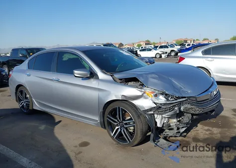 2016 Honda Accord Sport z USA, uszkodzony, nr VIN 1HGCR2F5XGA128169